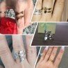 Anillos personalizados con nombres acero inoxidable