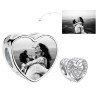 Charm con foto momentos inolvidables de amor en plata