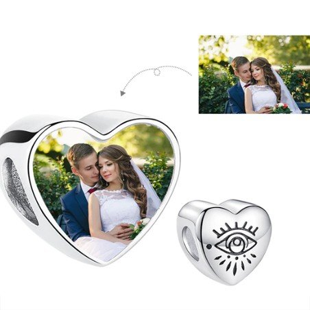 Charms con foto Ojo que todo lo ve mal de ojo