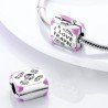 Charm maleta I Love Travel charm viajes plata