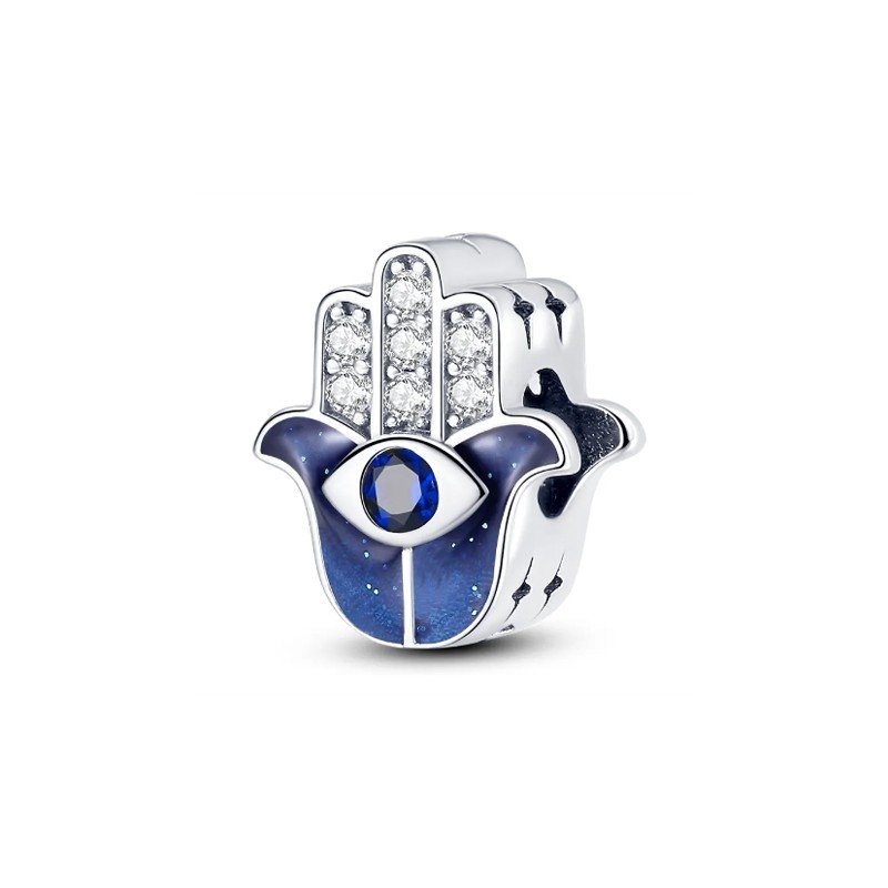 Charm mano Hamsa protección plata de ley