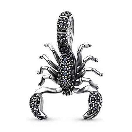 Escorpión horóscopo animal venenoso plata de ley charm Escorpión horóscopo animal venenoso plata de ley charm