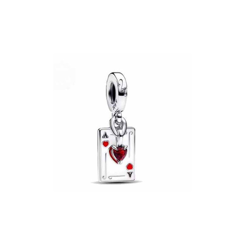 Charm As carta plata de ley colgante compatible