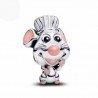Charm Ratatouille plata de ley compatible ratatuil